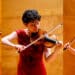 Las violinistas Madeline Goh (Singapur), Sara Isabelle Ispas (Australia) y Xiazhuo Wang (China), finalistas del ‘CullerArts’